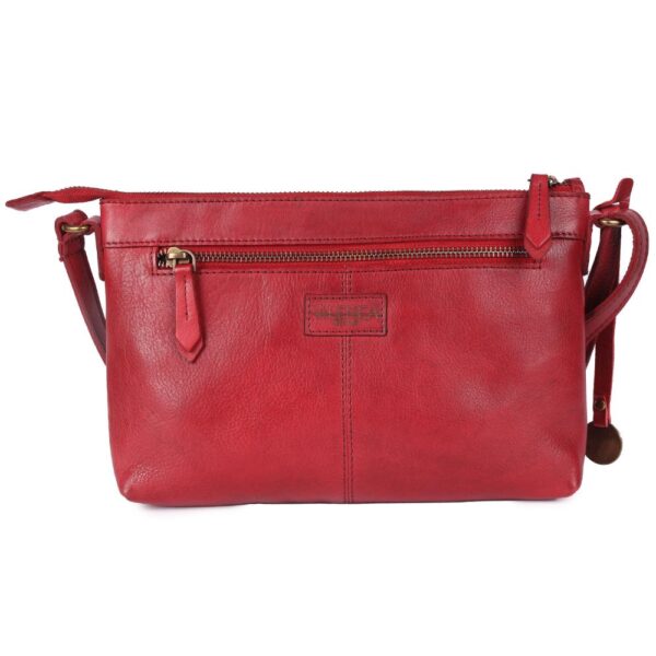 Genuine Italian Leather Boho Studded Crossbody Shoulder Bag - Stylish, Durable, & Perfect for Everyday Use for women