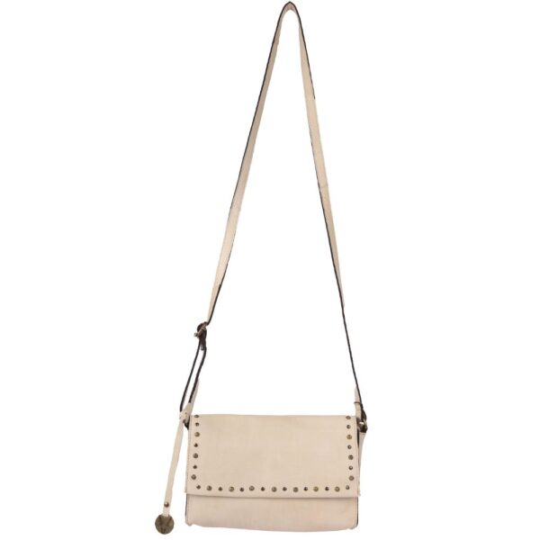 Genuine Italian Leather Boho Studded Crossbody Shoulder Bag - Stylish, Durable, & Perfect for Everyday Use for women