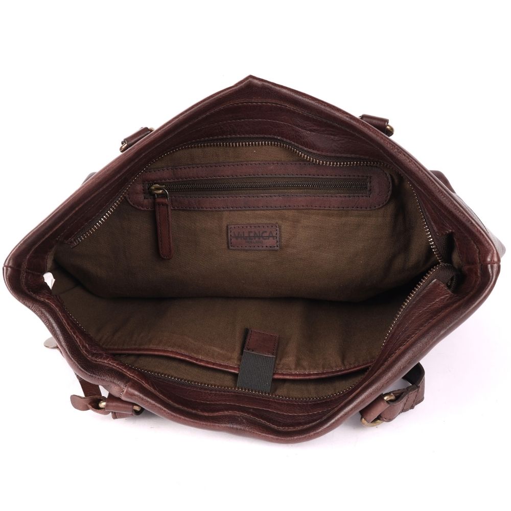 Genuine Italian Leather Women's Tote Handbag – Elegant, Spacious & Perfect for Everyday Use