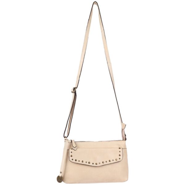 Genuine Italian Leather Boho Studded Crossbody Sling Bag - Stylish, Durable, & Perfect for Everyday Use for women