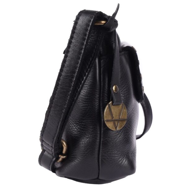Genuine Italian Leather Boho Studded Crossbody Sling Bag - Stylish, Durable, & Perfect for Everyday Use for women