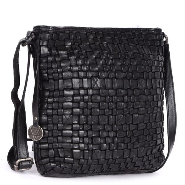 Genuine Leather Crossbody Sling Bag for Women, Purse for Women Trendy Casual Office Bag with Adjustable Strap