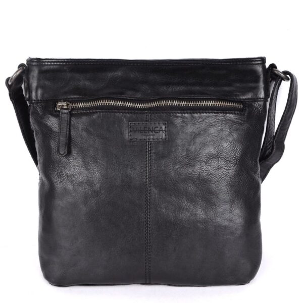 Genuine Leather Crossbody Sling Bag for Women, Purse for Women Trendy Casual Office Bag with Adjustable Strap