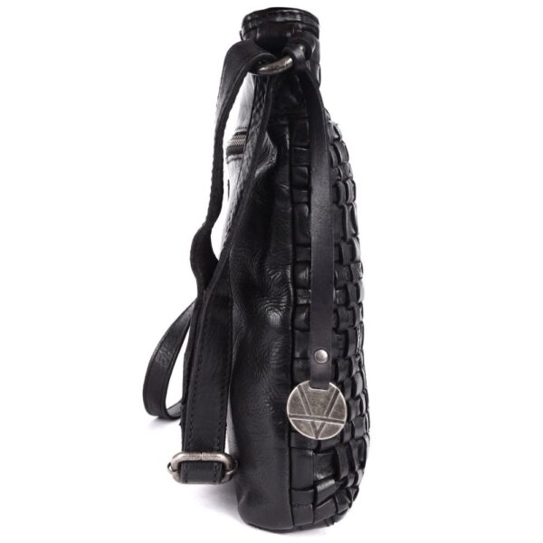 Genuine Leather Crossbody Sling Bag for Women, Purse for Women Trendy Casual Office Bag with Adjustable Strap