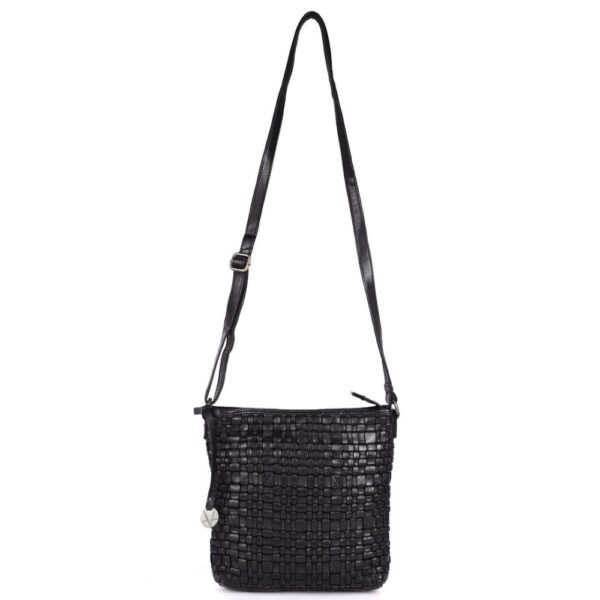 Genuine Leather Crossbody Sling Bag for Women, Purse for Women Trendy Casual Office Bag with Adjustable Strap