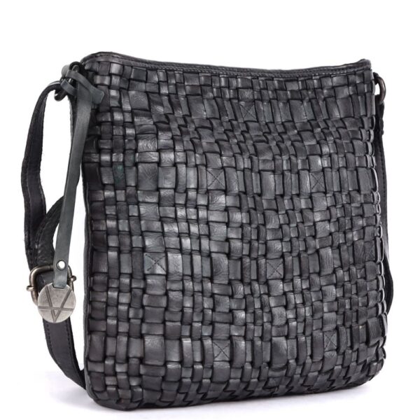 Genuine Leather Crossbody Sling Bag for Women, Purse for Women Trendy Casual Office Bag with Adjustable Strap