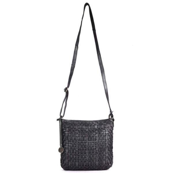 Genuine Leather Crossbody Sling Bag for Women, Purse for Women Trendy Casual Office Bag with Adjustable Strap