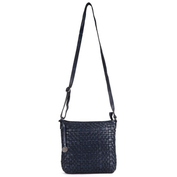 Genuine Leather Crossbody Sling Bag for Women, Purse for Women Trendy Casual Office Bag with Adjustable Strap