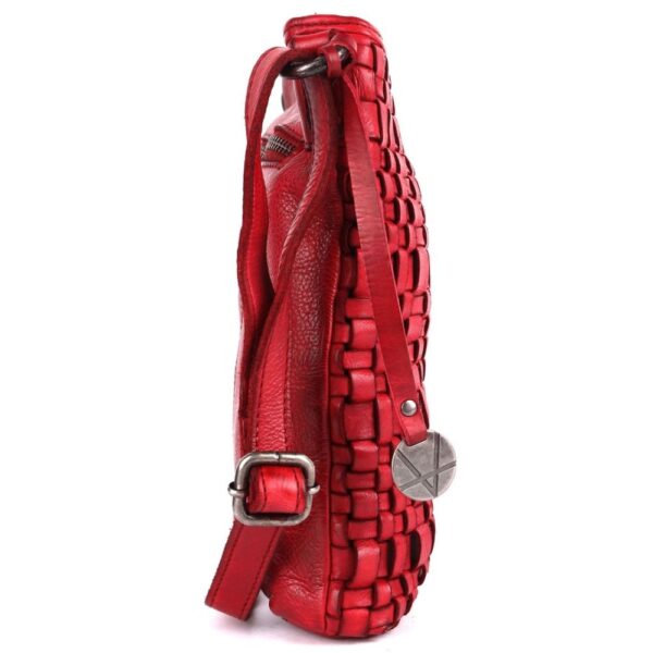 Genuine Leather Crossbody Sling Bag for Women, Purse for Women Trendy Casual Office Bag with Adjustable Strap