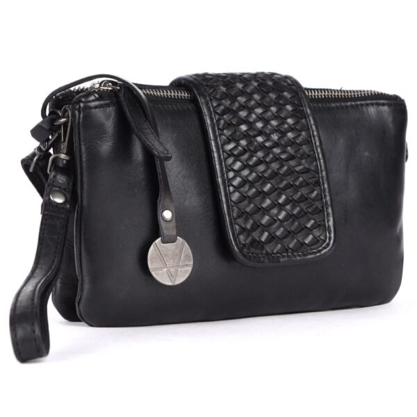 Genuine Leather Crossbody Sling Bag for Women - Trendy Casual Office Bag with Adjustable Strap