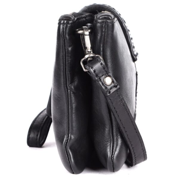 Genuine Leather Crossbody Sling Bag for Women - Trendy Casual Office Bag with Adjustable Strap