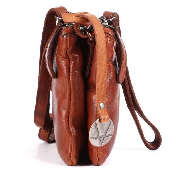 Genuine Leather Crossbody Sling Bag for Women - Trendy Casual Office Bag with Adjustable Strap