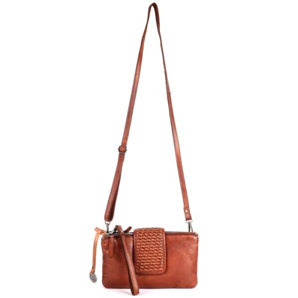 Genuine Leather Crossbody Sling Bag for Women - Trendy Casual Office Bag with Adjustable Strap