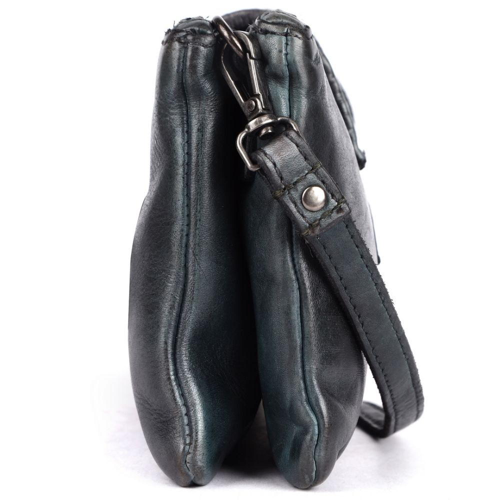Genuine Leather Crossbody Sling Bag for Women - Trendy Casual Office Bag with Adjustable Strap