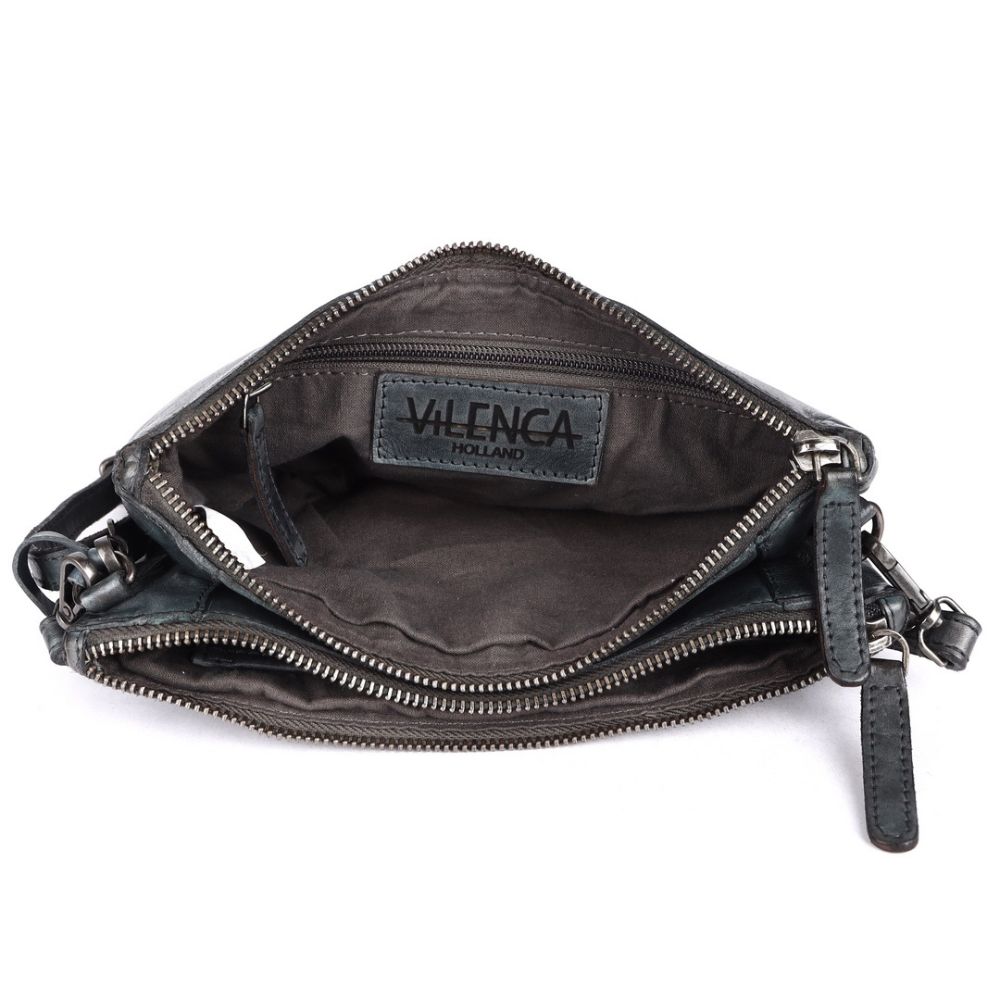 Genuine Leather Crossbody Sling Bag for Women - Trendy Casual Office Bag with Adjustable Strap