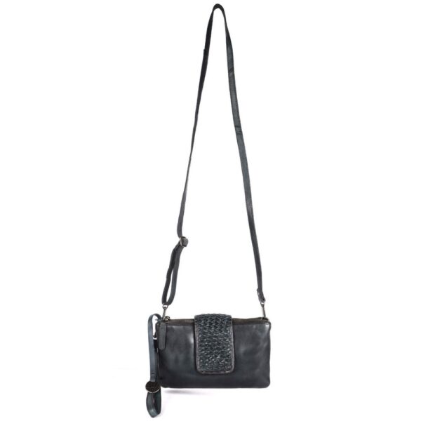 Genuine Leather Crossbody Sling Bag for Women - Trendy Casual Office Bag with Adjustable Strap