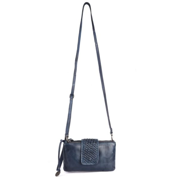 Genuine Leather Crossbody Sling Bag for Women - Trendy Casual Office Bag with Adjustable Strap