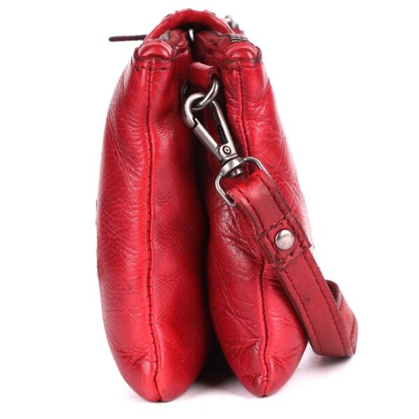 Genuine Leather Crossbody Sling Bag for Women - Trendy Casual Office Bag with Adjustable Strap