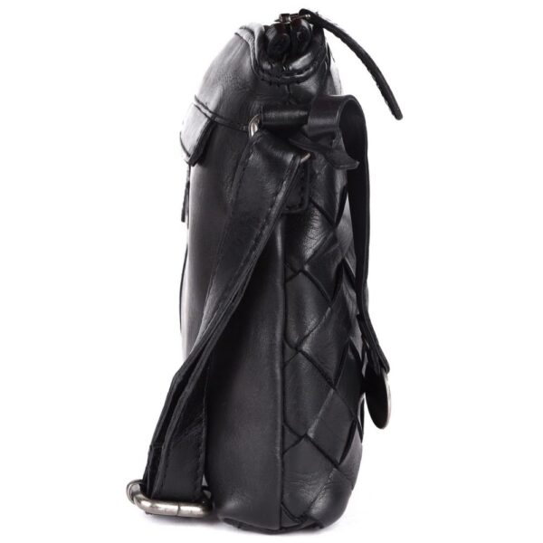 Genuine Leather Crossbody Sling Bag for Women - Trendy Casual Office Bag with Adjustable Strap