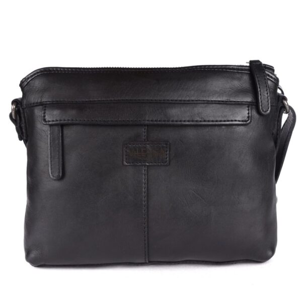 Genuine Leather Crossbody Sling Bag for Women - Trendy Casual Office Bag with Adjustable Strap