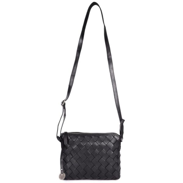 Genuine Leather Crossbody Sling Bag for Women - Trendy Casual Office Bag with Adjustable Strap