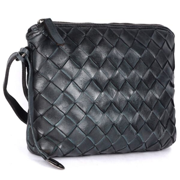 Genuine Leather Crossbody Sling Bag for Women - Trendy Casual Office Bag with Adjustable Strap