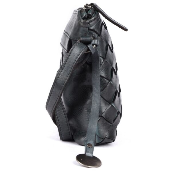 Genuine Leather Crossbody Sling Bag for Women - Trendy Casual Office Bag with Adjustable Strap