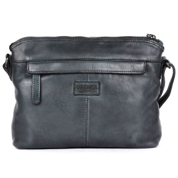 Genuine Leather Crossbody Sling Bag for Women - Trendy Casual Office Bag with Adjustable Strap