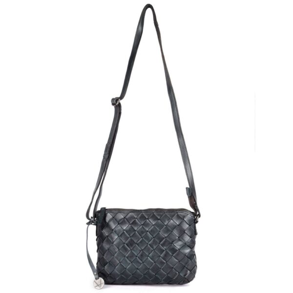 Genuine Leather Crossbody Sling Bag for Women - Trendy Casual Office Bag with Adjustable Strap