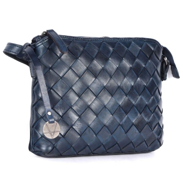 Genuine Leather Crossbody Sling Bag for Women - Trendy Casual Office Bag with Adjustable Strap