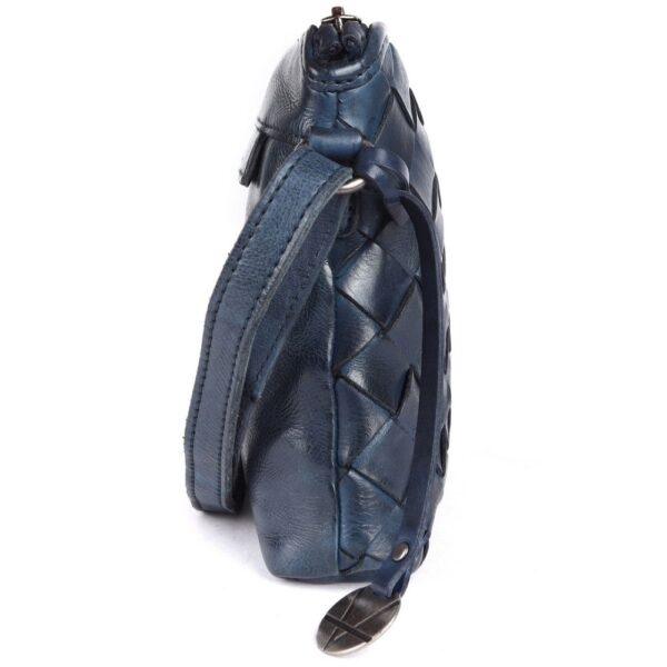 Genuine Leather Crossbody Sling Bag for Women - Trendy Casual Office Bag with Adjustable Strap