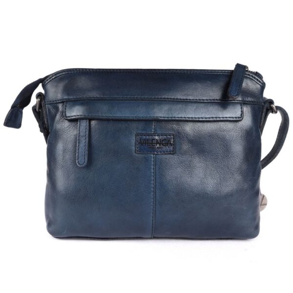 Genuine Leather Crossbody Sling Bag for Women - Trendy Casual Office Bag with Adjustable Strap