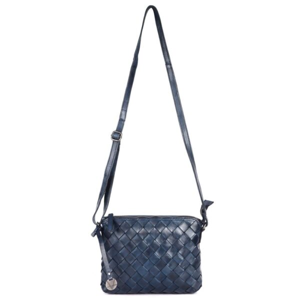 Genuine Leather Crossbody Sling Bag for Women - Trendy Casual Office Bag with Adjustable Strap