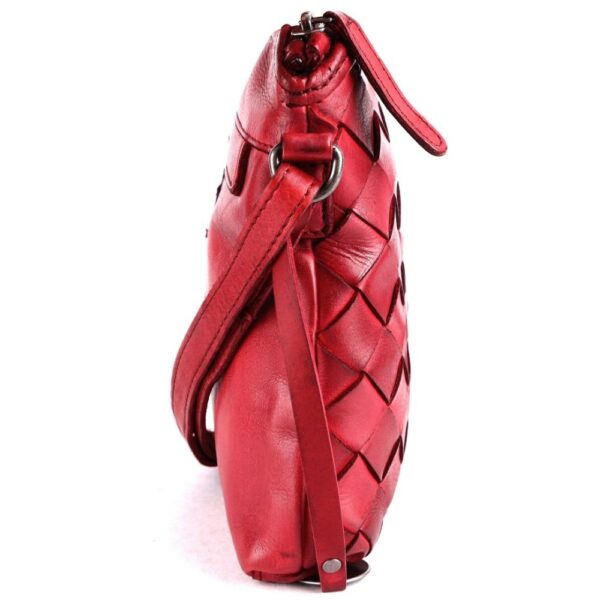 Genuine Leather Crossbody Sling Bag for Women - Trendy Casual Office Bag with Adjustable Strap
