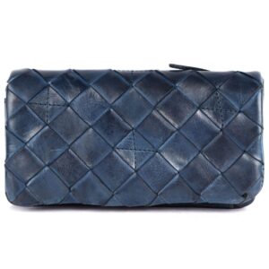 Genuine Leather Wallets for Women, Small Wallet for Ladies Zipper Coin Purse Credit Card Holder with Strap