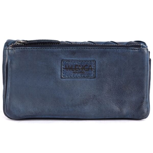 Genuine Leather Wallets for Women, Small Wallet for Ladies Zipper Coin Purse Credit Card Holder with Strap