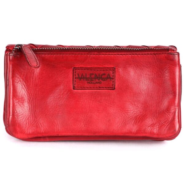 Genuine Leather Wallets for Women, Small Wallet for Ladies Zipper Coin Purse Credit Card Holder with Strap