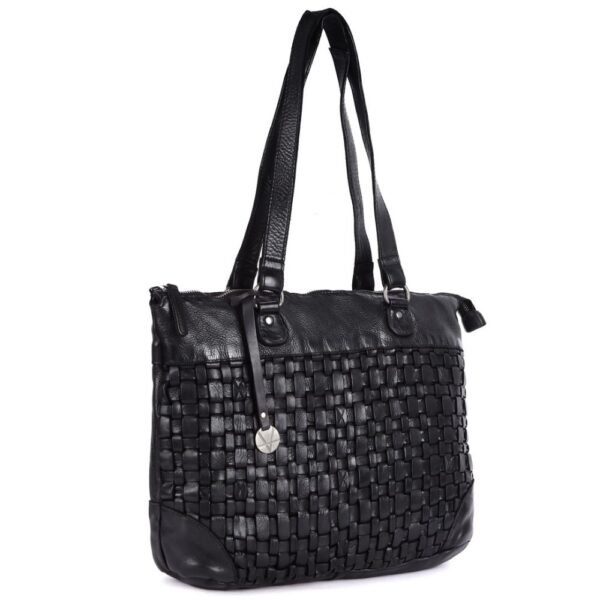 Genuine Leather Women's Tote Handbags, Satchel Purse Ladies Shoulder Bags with Top Handle