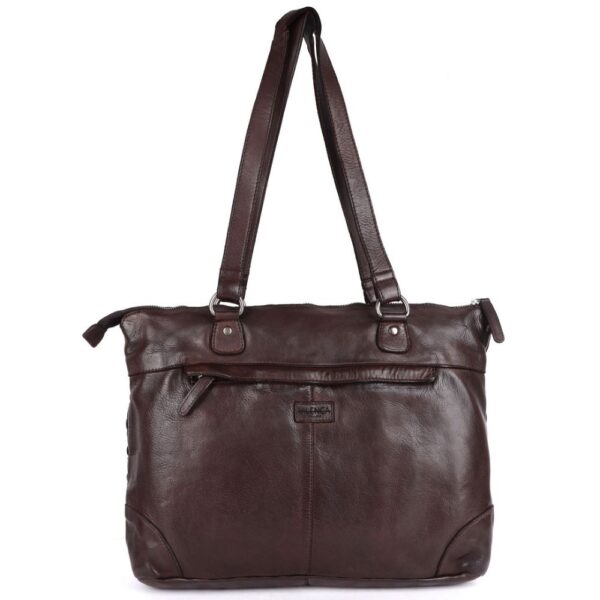 Genuine Leather Women's Tote Handbags, Satchel Purse Ladies Shoulder Bags with Top Handle