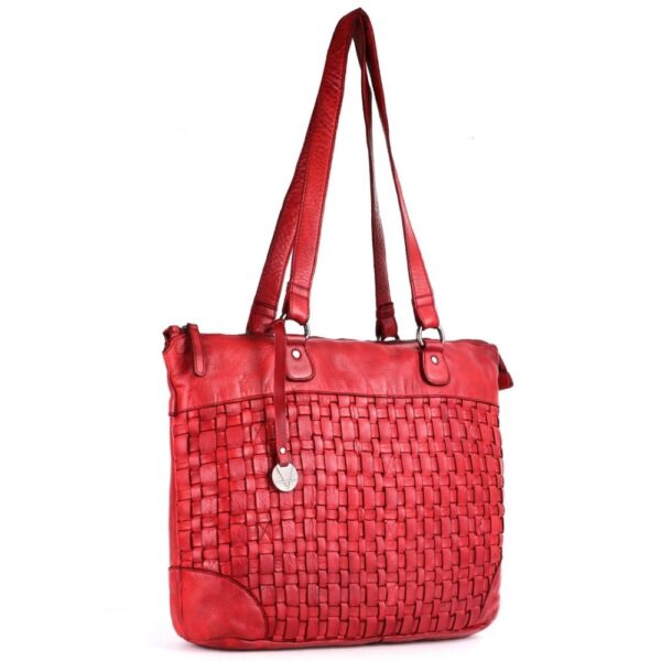 Genuine Leather Women's Tote Handbags, Satchel Purse Ladies Shoulder Bags with Top Handle