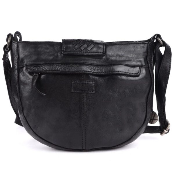 Genuine Leather Crossbody Sling Bag for Women - Trendy Casual Office Bag with Adjustable Strap