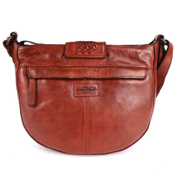 Genuine Leather Crossbody Sling Bag for Women - Trendy Casual Office Bag with Adjustable Strap