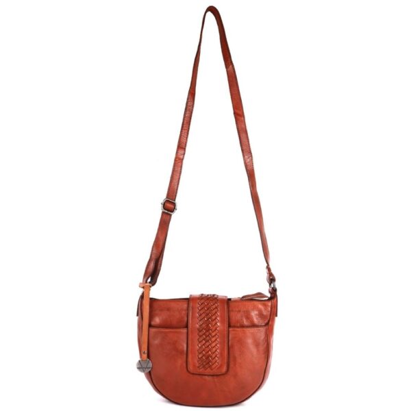 Genuine Leather Crossbody Sling Bag for Women - Trendy Casual Office Bag with Adjustable Strap