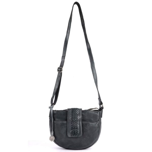 Genuine Leather Crossbody Sling Bag for Women - Trendy Casual Office Bag with Adjustable Strap