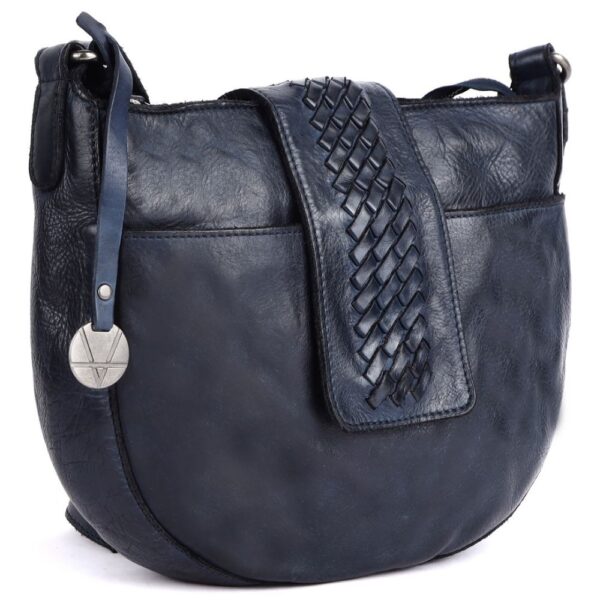 Genuine Leather Crossbody Sling Bag for Women - Trendy Casual Office Bag with Adjustable Strap