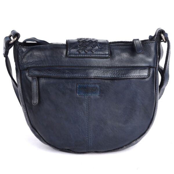 Genuine Leather Crossbody Sling Bag for Women - Trendy Casual Office Bag with Adjustable Strap