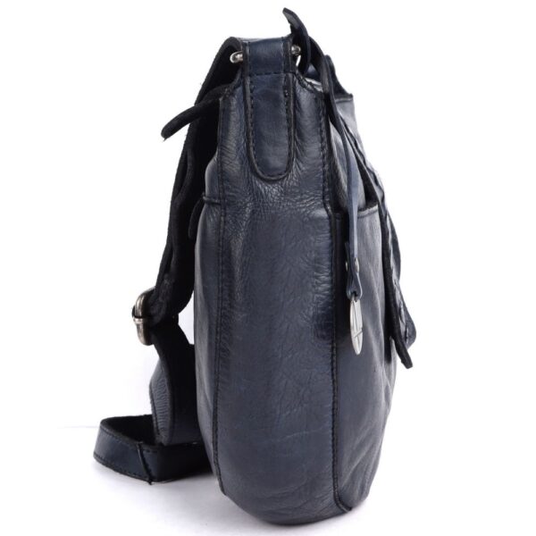 Genuine Leather Crossbody Sling Bag for Women - Trendy Casual Office Bag with Adjustable Strap