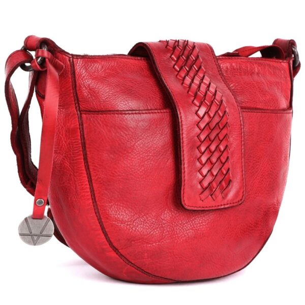 Genuine Leather Crossbody Sling Bag for Women - Trendy Casual Office Bag with Adjustable Strap