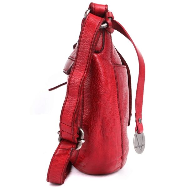 Genuine Leather Crossbody Sling Bag for Women - Trendy Casual Office Bag with Adjustable Strap