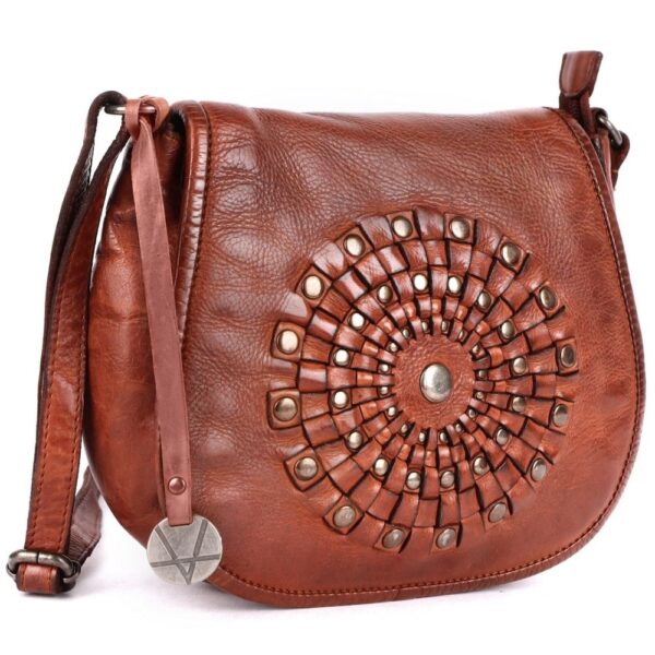 Genuine Leather Crossbody Sling Bag for Women, Purse for Women Trendy Casual Office Bag with Adjustable Strap